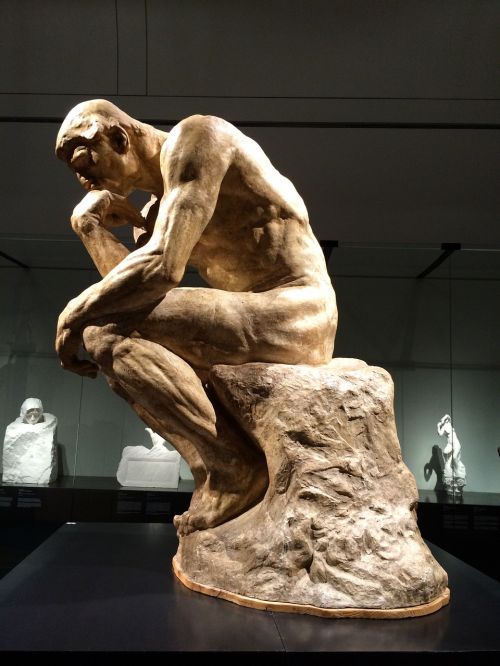Auguste Rodinas, Skulptūra, Mąstytojas, Meno Paroda, Meno Šou, Metalas, Muziejus, Menas, Galerija