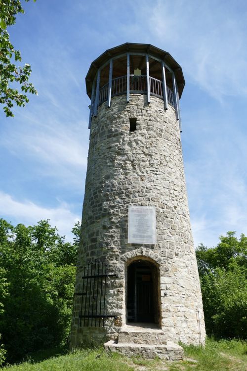 Ausbergturm, Gamta, Kraštovaizdis, Dangus, Mėlynas, Medžiai