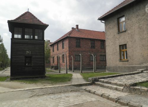 Auschwitz, Koncentracijos Stovykla, Barak, Sargybos Bokštas