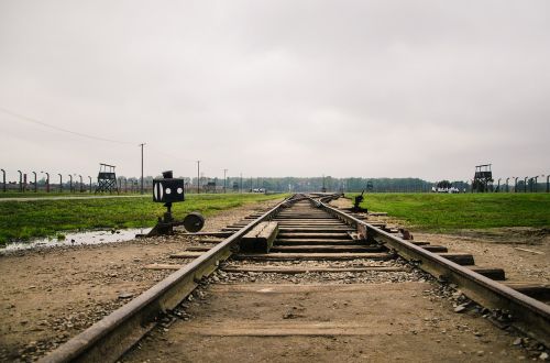 Auschwitz, Birkenau, Geležinkelis, Traukinys, Holokaustas, Lenkija