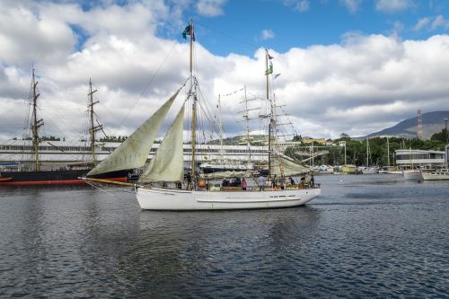 Australia, Tasmanija, Hobarto Medinių Laivų Festivalis, 2017, Jūrų, Turistinis