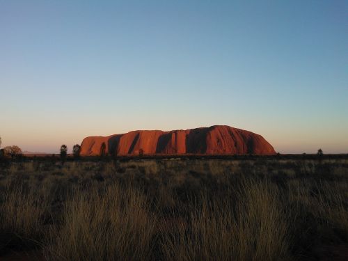 Australia, Uluru, Ayers Rock, Saulėtekis
