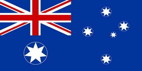 Australia, Vėliava, Nacionalinis, Mėlynas, Raudona, Balta, Šalis, Aussie, Žvaigždės