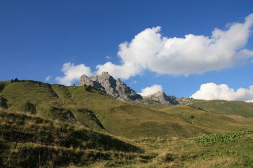 Austria, Kalnai, Alpių, Alm, Kraštovaizdis, Panorama, Gamta