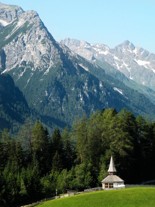 Austria, Kalnai, C, Alpės, Gamta, Europa, Lauke