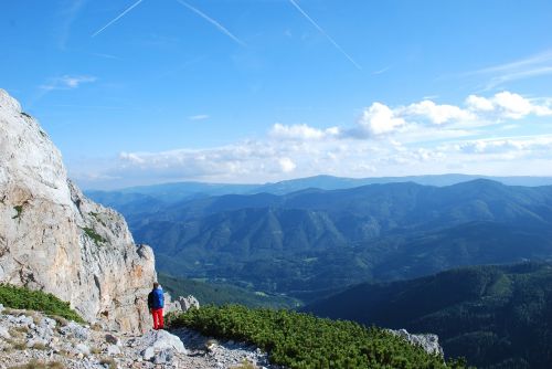 Austria, Ferrata, Alpinizmas, Nuotykis, Rokas, Hollental, Turizmas, Vaizdas, Kraštovaizdis, Gamta, Akmenys, Kalnai