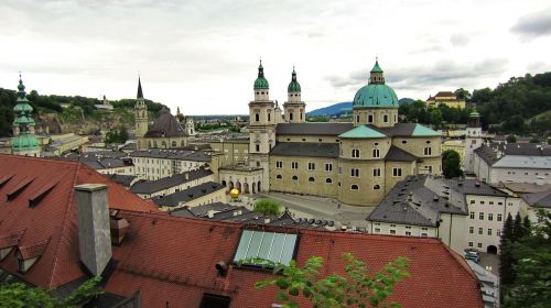 Austria, Salzburg, Senamiestis