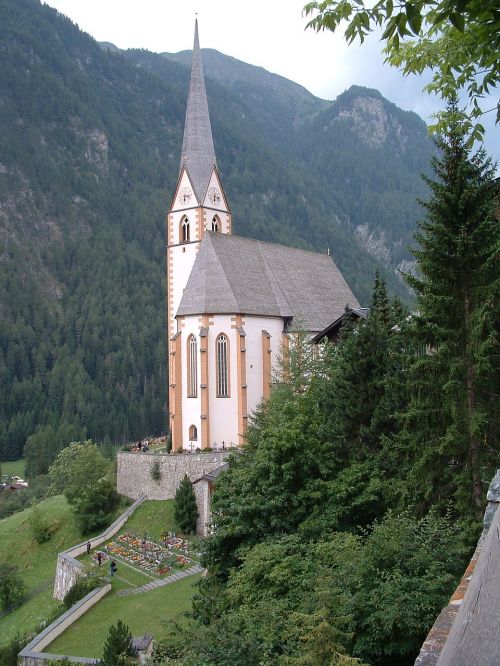 Austria, Bažnyčios Peizažas Kalvos
