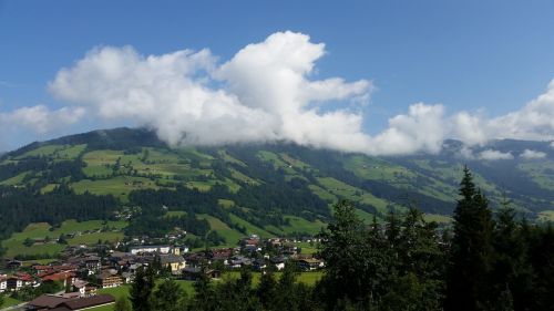 Austria, Kalnas, Vaizdas, Debesys, Oras, Mėlynas, Kalno Viršūnė, Kraštovaizdis