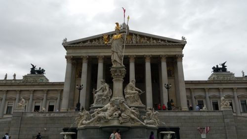 Austrijos Parlamento Pastatas, Vienna, Parlamentas, Architektūra, Vyriausybė