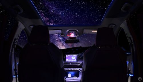 Automatinis, Žvaigždės, Dangus, 3008, Peugeot