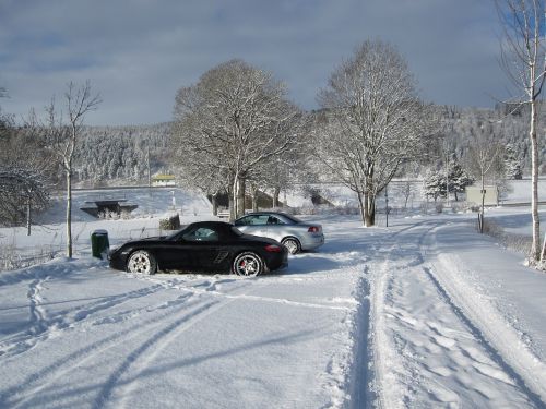 Automobiliai, Žiema, Sniegas