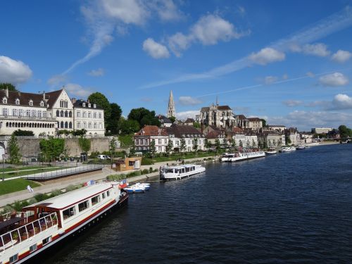 Auxerre, Daugiau, Savaitgalis, Yonne, Miestas Ant Upės