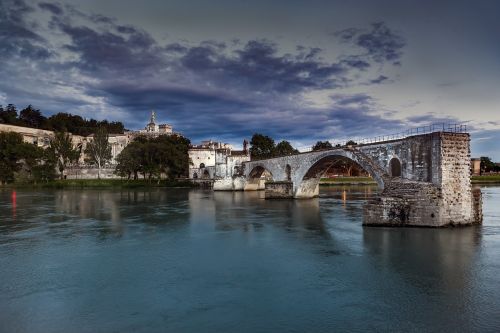 Avignon, Tiltas, Rhône