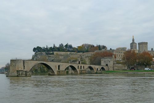 Avignon, Architektūra, Tiltas, Paminklas, Avinjono Tiltas, Rona, Provence, Arkos, Paveldas