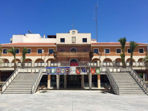 Miesto Rotušė, Guardamar Del Segura, Costa Blanca Alicante Architektūra, Pastatas, Taryba