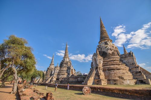 Ayutthaya, Senovės, Priemonė, Menas, Ayutthaya Istorinis Parkas, Tikėjimas, Tailandas, Ayutthaya Senas, Senovės Siam, Senamiestis, Wat Phra Sri Sanphet