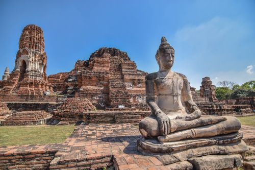 Ayutthaya, Senovės, Priemonė, Menas, Ayutthaya Istorinis Parkas, Tikėjimas, Tailandas, Ayutthaya Senas, Senovės Siam