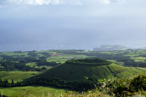 Azores, Portugal, Gamta, Dangus, Žalias, Kraštovaizdis, Атлантический, Augalas, Vulkanas