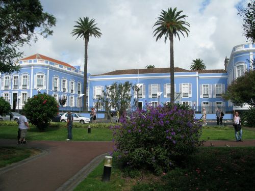 Azores, Dvaro Rūmai, Namas Mėlynas, Vila, Namai, Ponta Delgada