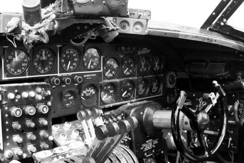 B-24, Kabinos, Lėktuvas, Lėktuvas, Vintage, Paveldas