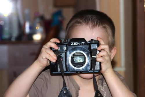 Kūdikis, Senoji Kamera, Fotografas, Fotoaparatas, Nuotrauka