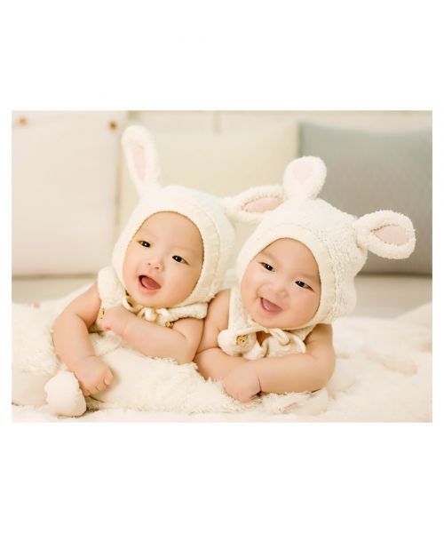 Kūdikis, Dvyniai, 100 Dienų Nuotrauka