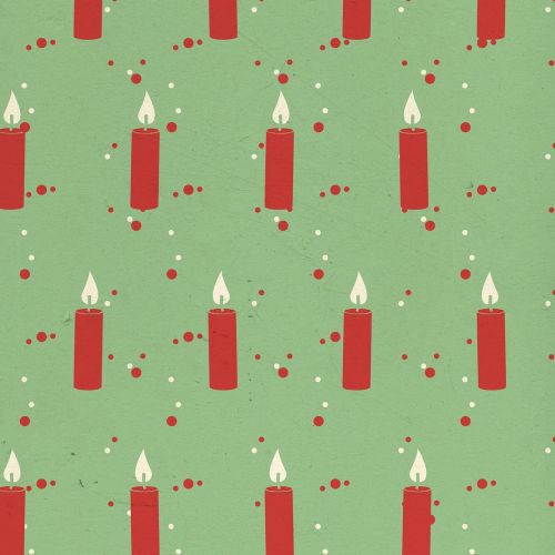 Fonas, Popierius, Kalėdos, Kalėdinis Atvirukas, Žvakės