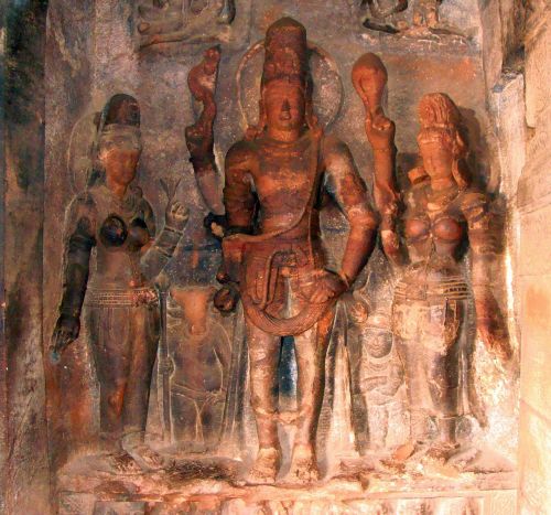 Badami, Urvo Šventyklos, Skulptūra, Indija, Šventykla, Unesco