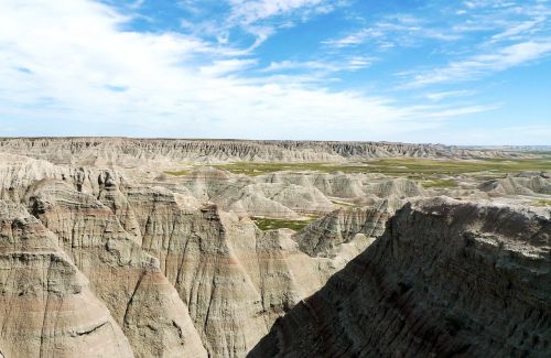 Badlands, Kraštovaizdis, Dangus, Vaizdingas