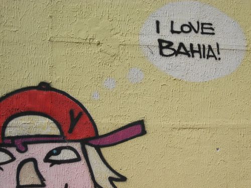 Bahia, Brazilija, Grafiti, Fjeras, Animacinis Filmas, Mąstymas