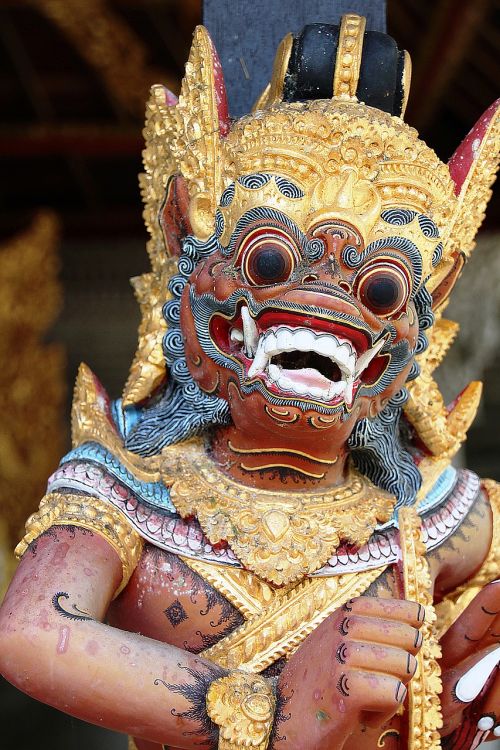 Bali, Vaizdai, Kultūra, Ceremonija, Indonesian, Vaizdas, Spalvos, Skulptūra, Simboliai
