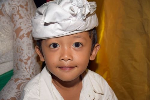 Bali, Indonezija, Kelionė, Berniukas, Vaikas, Tradiciškai