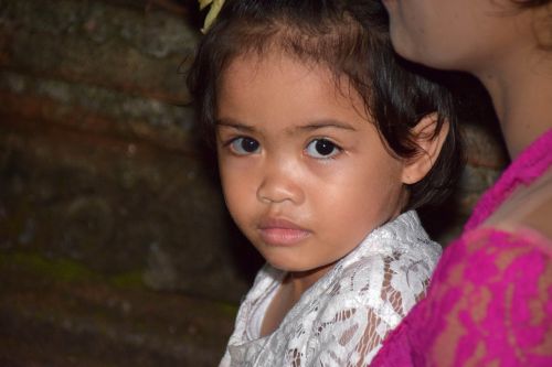 Bali, Indonezija, Kelionė, Mergaitė, Vaikas