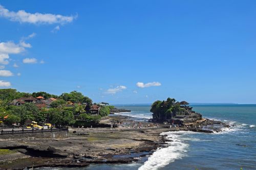 Bali, Indonezija, Kelionė, Šventykla, Tanah Lot, Vaizdas, Panorama, Vandens Šventykla, Tradicija, Religija, Religinis, Hinduizmas