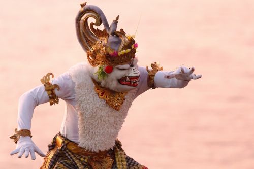 Bali, Beždžionė, Hanumanas, Indonezija, Kelionė, Tradiciškai, Šokių Šou, Balio Šokis, Religija, Hinduizmas, Įvykis, Tikėk, Kultūra