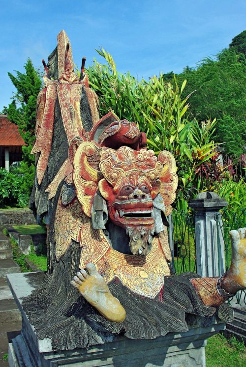 Bali, Indonezija, Etninis, Padaras, Drakonas