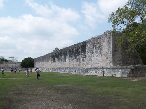 Kamuolys Teismas, Meksika, Chichen Itza, Archeologija, Griuvėsiai