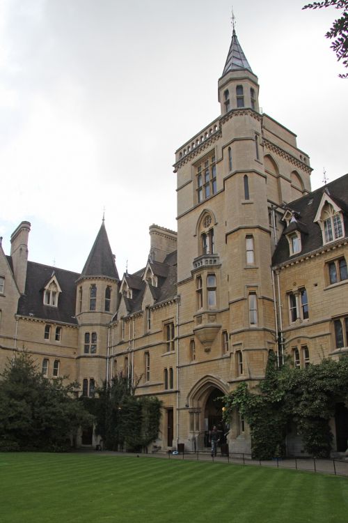 Balliol College, Universitetas, Oxford, Anglija, Pastatas