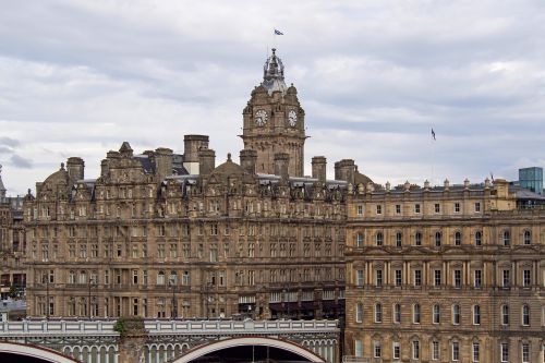 Balmoral Viešbutis, Edinburgas, Škotija, Victorian, Architektūra, Pastatas, William Hamilton Beattie