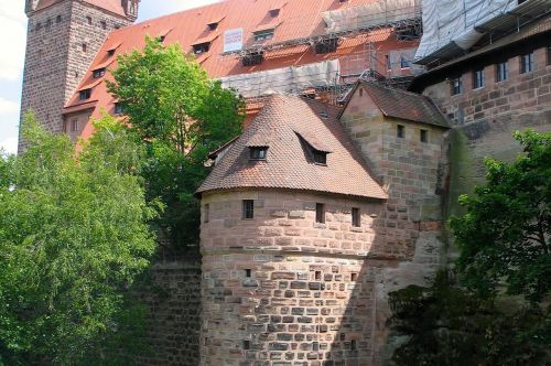 Bamberg, Pilis, Europa, Vokietija, Architektūra, Senas, Istorija, Akmuo