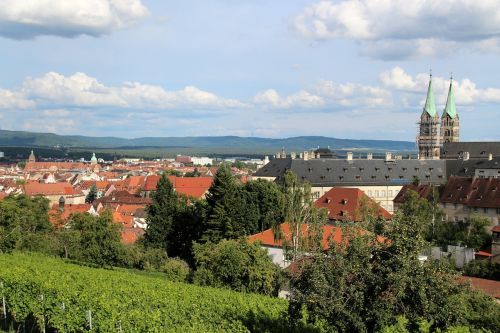Bamberg, Miesto Vaizdas, Bavarija, Senamiestis, Romantiškas, Dom, Vokietija