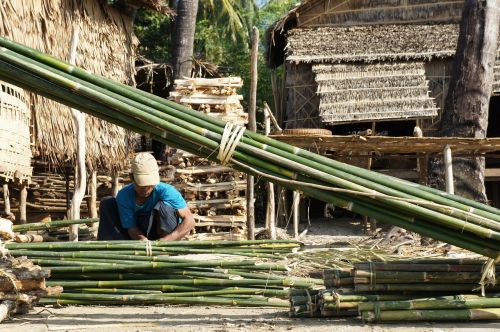 Bambukas, Gamykla, Bambukai