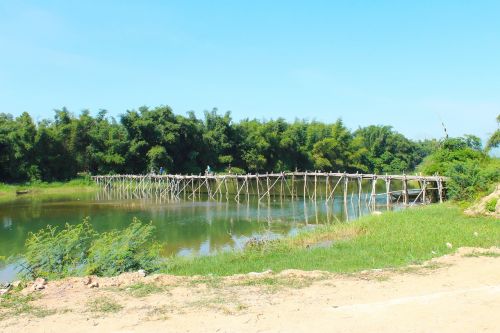 Bambuko Tiltas, Ilgis Neto, Quang Ngai, Mediena, Rankų Darbo, Tailandas