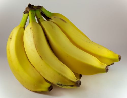 Bananas, Geltona, Krūva Bananų, Vaisiai, Maistas, Subrendęs, Banana Da Terra