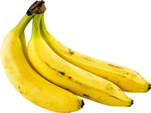 Vaisiai, Bananai, Png, Geltona, Iškirpti, Skaidrus, Musa
