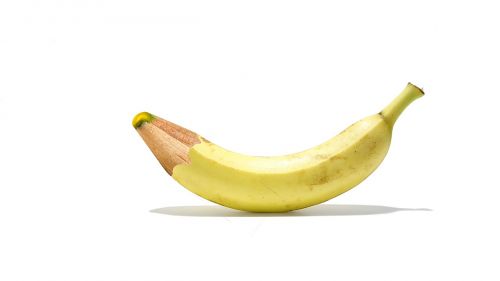 Bananas, Rašiklis, Palikti, Sveikas, Vitaminai, Skanus, Vaisiai, Vaisiai, Mandarinas