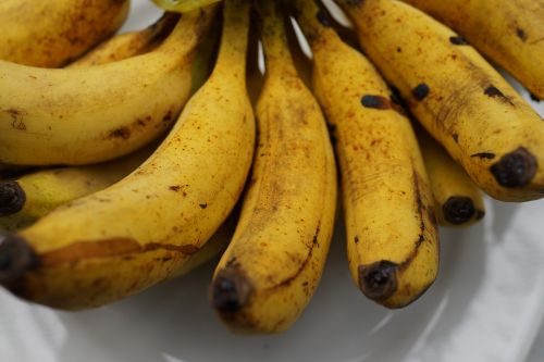 Bananai, Populiarūs Vaisiai, Mityba, Atogrąžų, Šviežias, Natūralus, Turgus