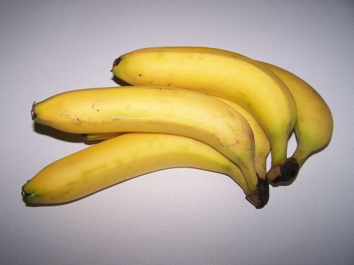 Bananai, Geltona, Prinokę, Vaisiai, Sveikas, Maistas, Vaisiai