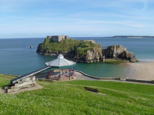 Bandstandas, Jūros Vaizdas, Vandenynas, Tenby